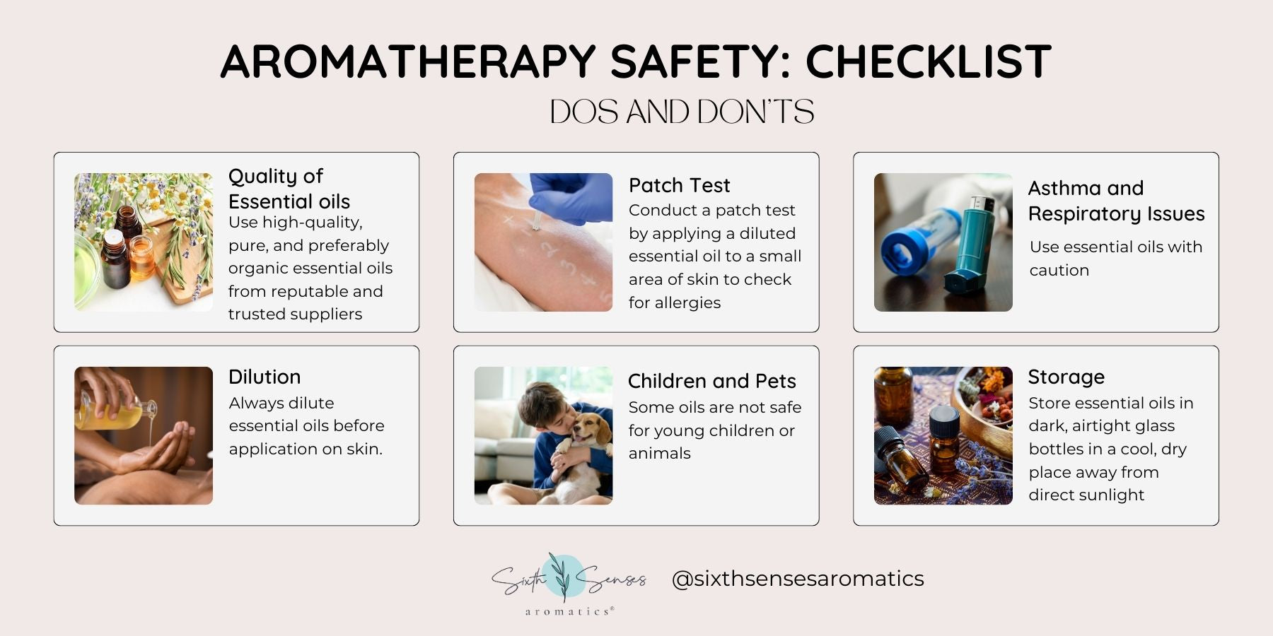 Aromatherapy Safety: Checklist for Dos and Don'ts