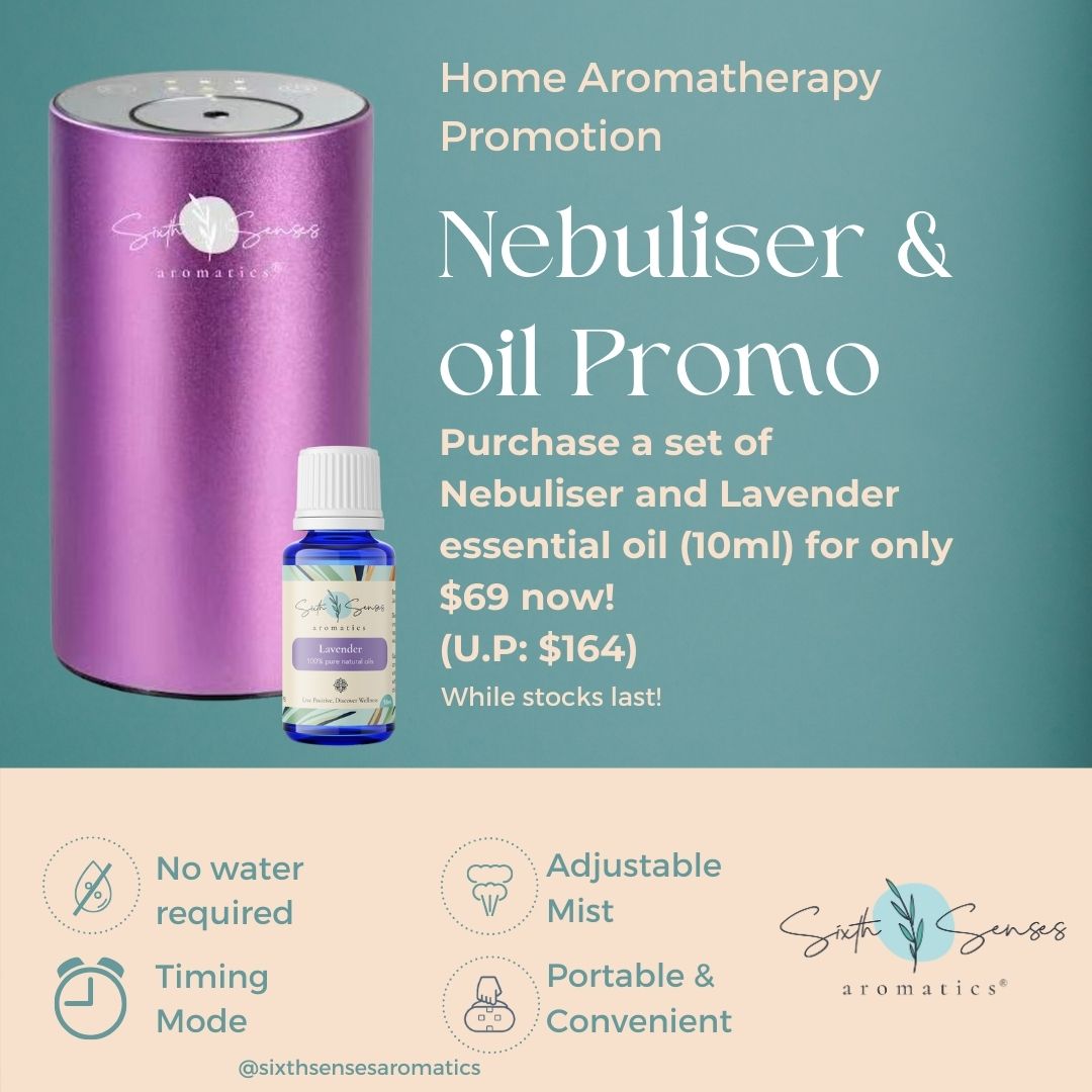 Nebuliser &amp; Lavender Essential oil Promo