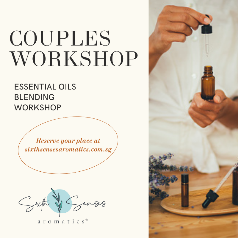 Couples workshop: Essential Oils Blending Workshop
