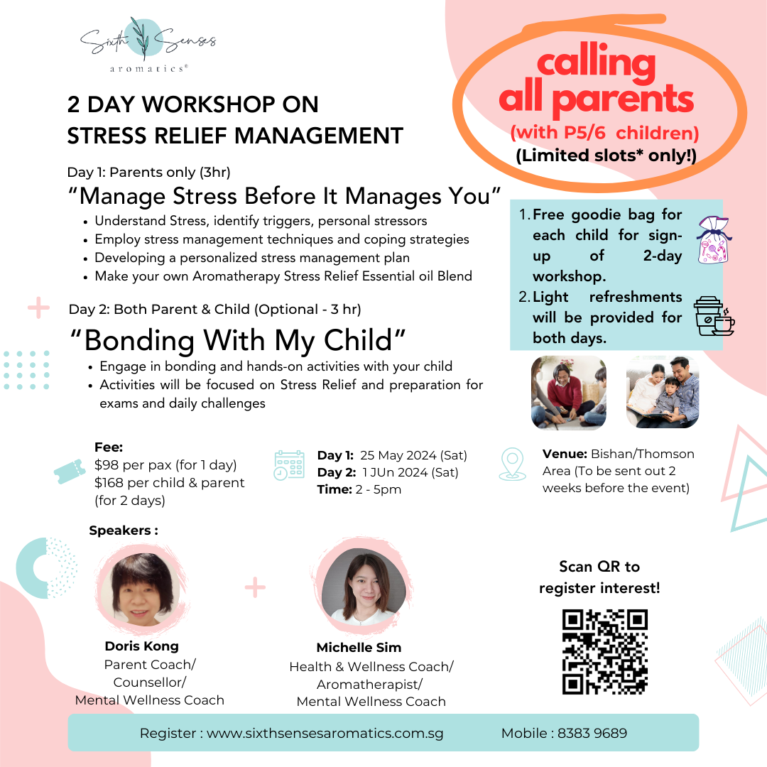 1 Day Stress Relief Management Workshop