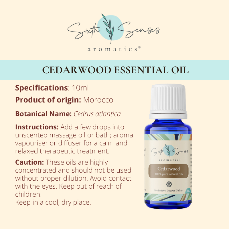 Cedarwood (atlas) essential oil