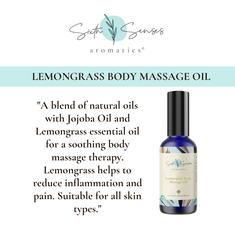 Lemongrass Body Massage Oil 100ml