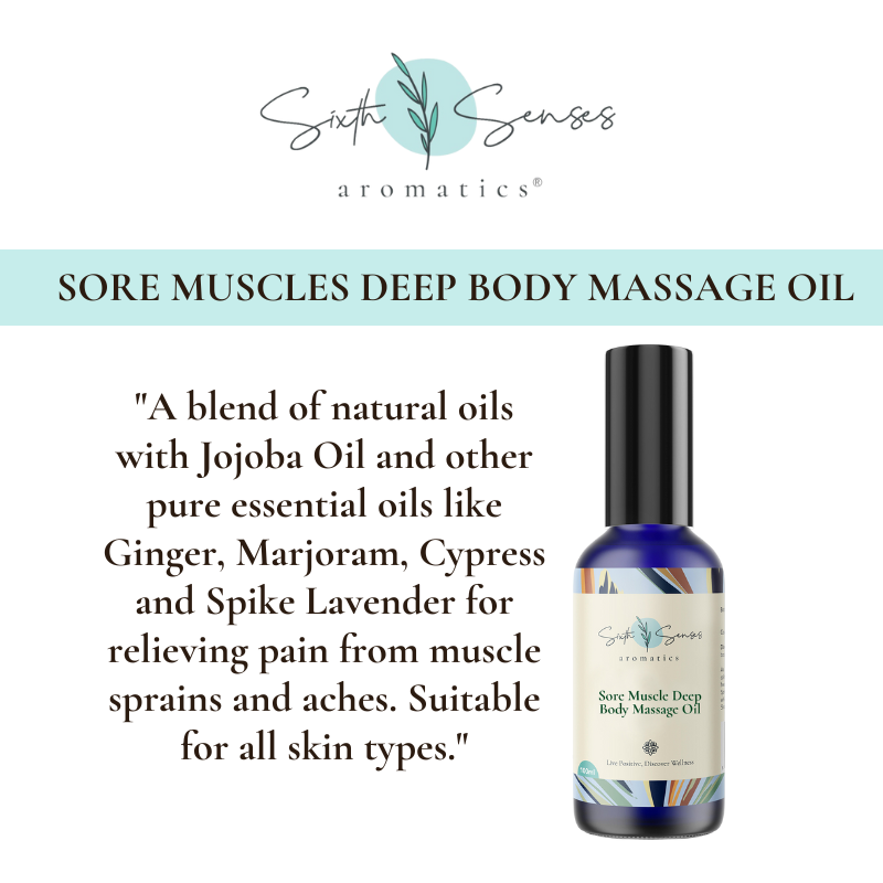 Sore Muscle Deep Body Massage Oil 100ml